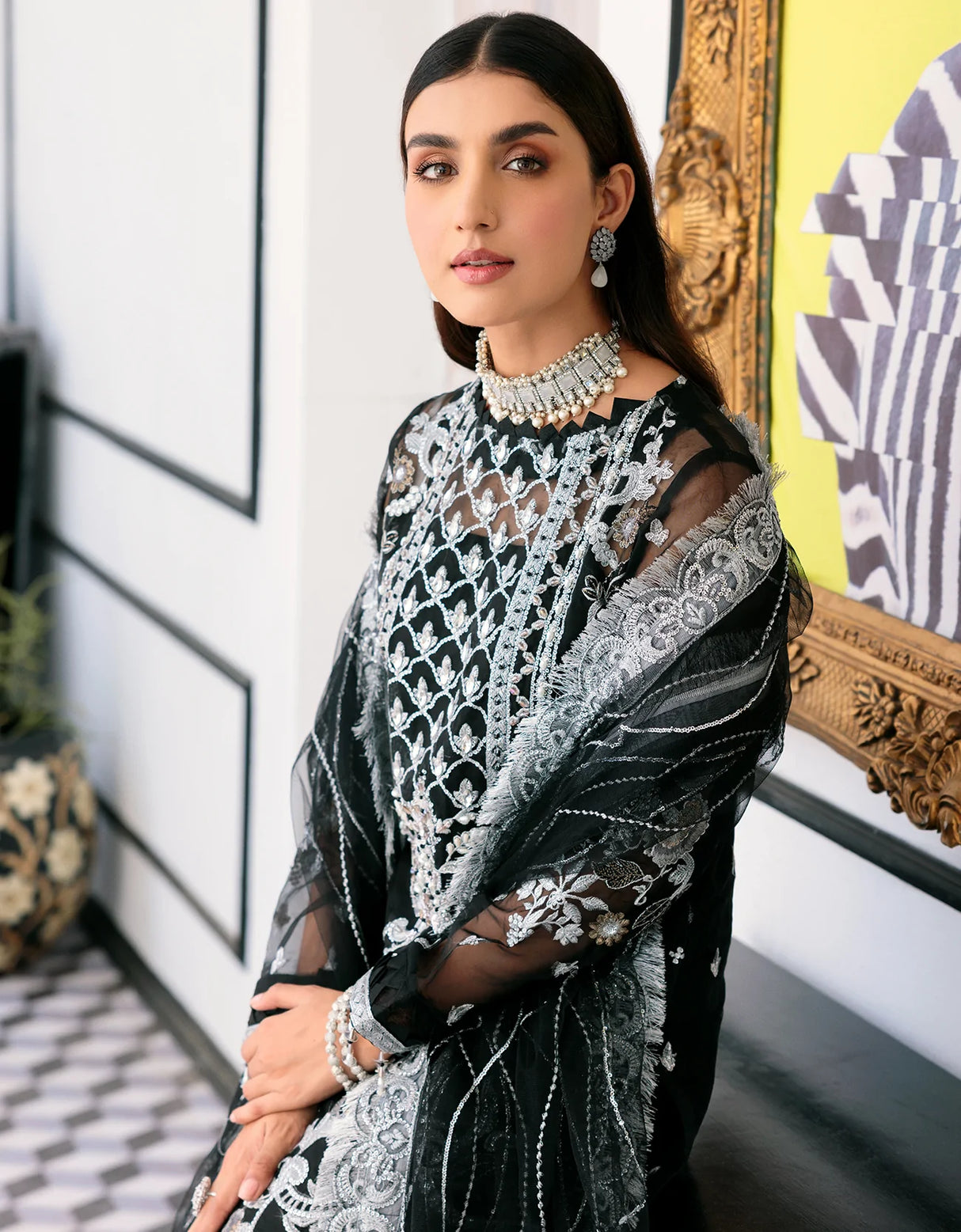 Lefesta premium hand work collection By Emaan Adeel