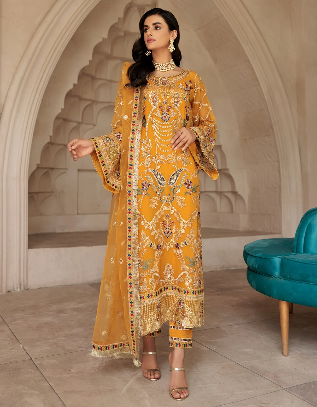 Emaan Adeel Embroidered Collection 100% Original