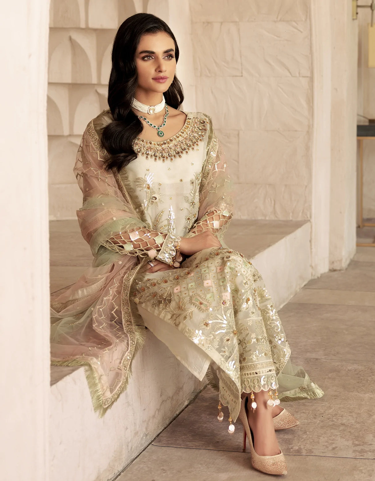 Emaan Adeel Embroidered Collection 100% Original