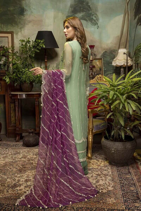 Adan Libas Guzarish Chikankari Luxury Chiffon Embroidered Collection 2021 -100% Original Guaranteed