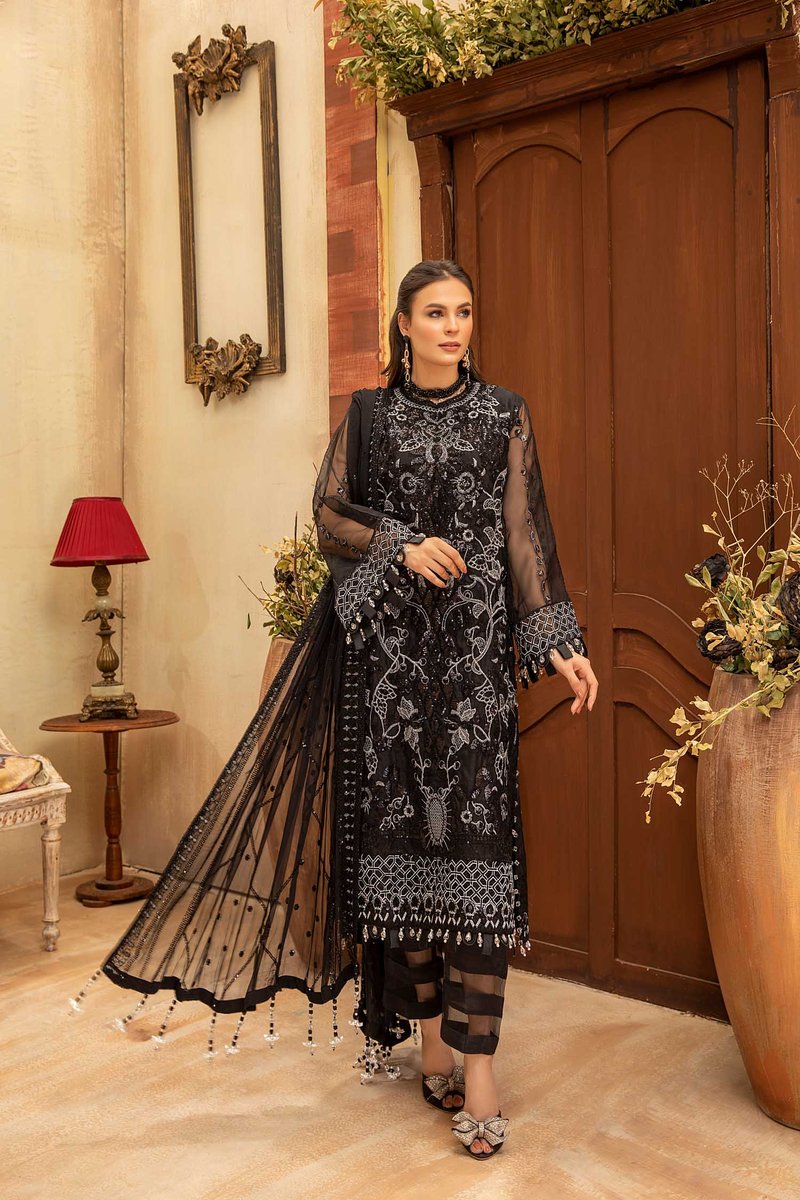 Lamore Organza Collection by Adan’s Libas Chiffon Collection 2021 -100% Original Guaranteed