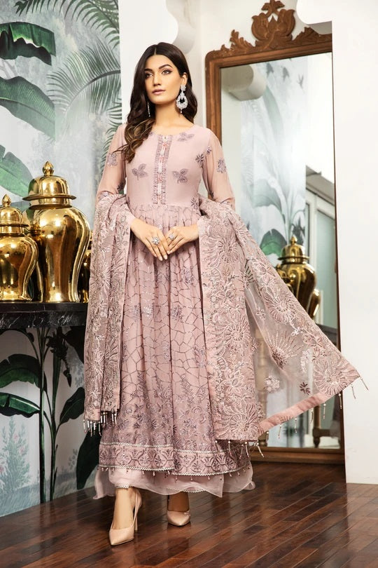 Alizeh Fashion By Bilal's Embroidered Chiffon Collection 2021 -100% Original Guaranteed
