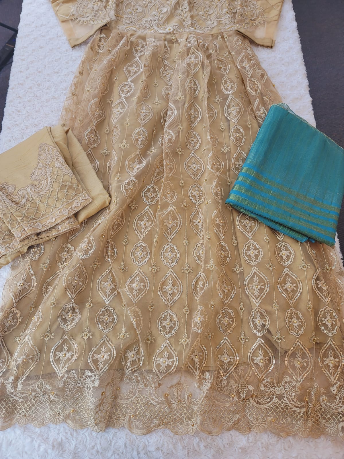 Pakistani Stitched Embroidery Party Wear Dresses Ready To Ship