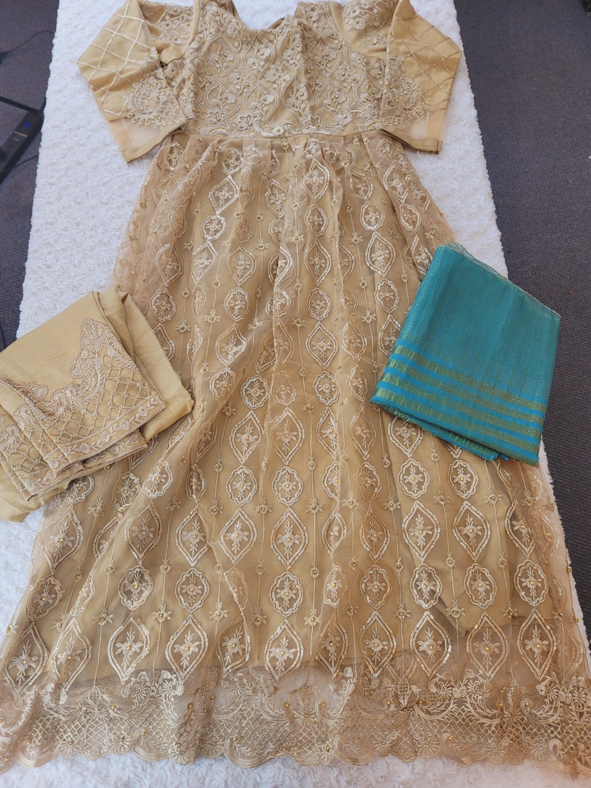 Pakistani Stitched Embroidery Party Wear Dresses Ready To Ship