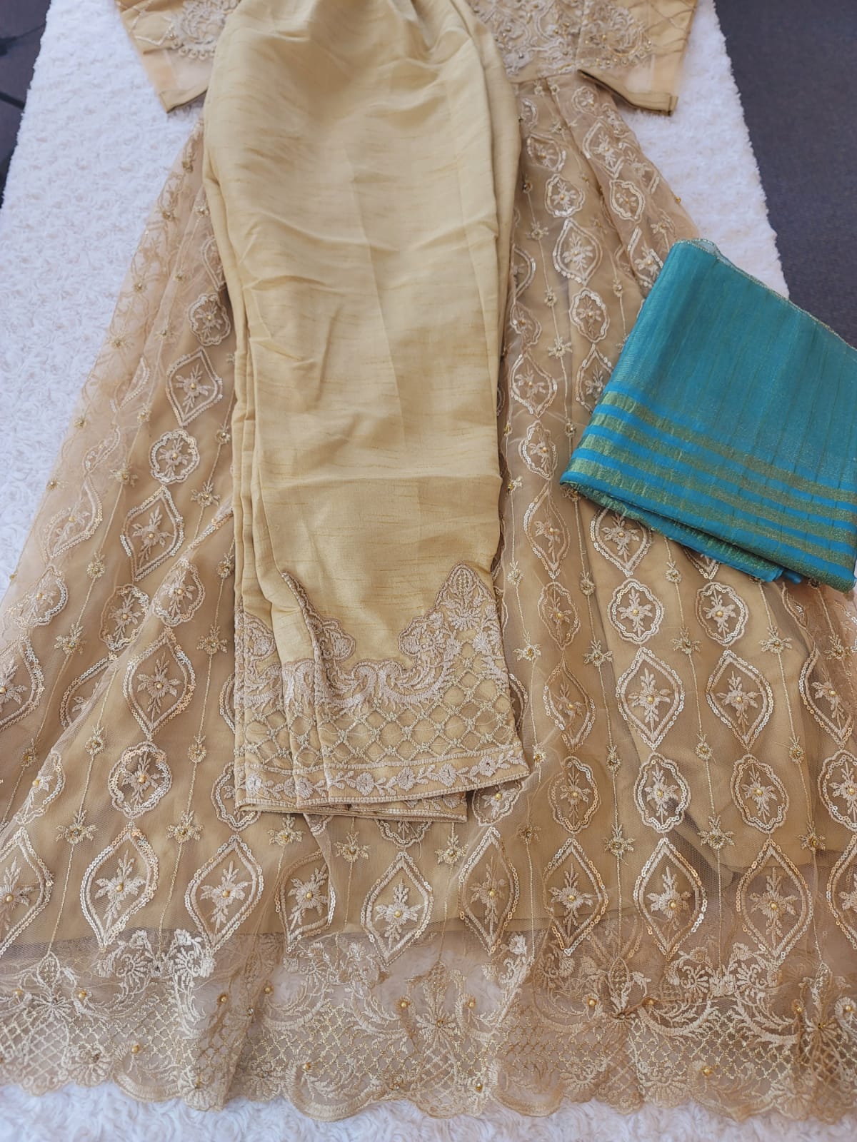 Pakistani Stitched Embroidery Party Wear Dresses Ready To Ship