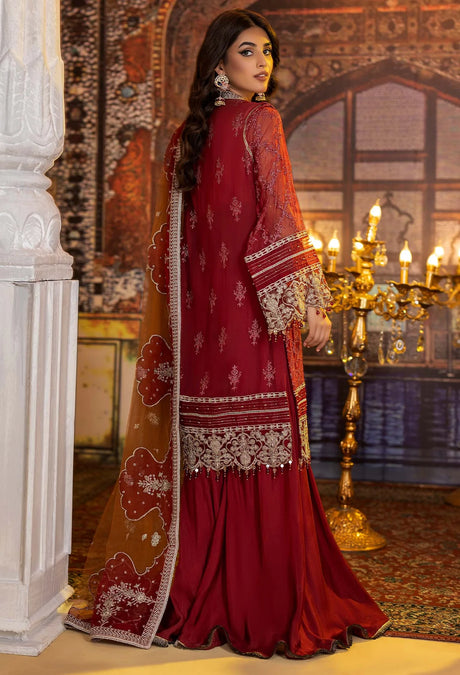 Adan's Libas Ravia Schiffli Embroidered Chiffon Collection