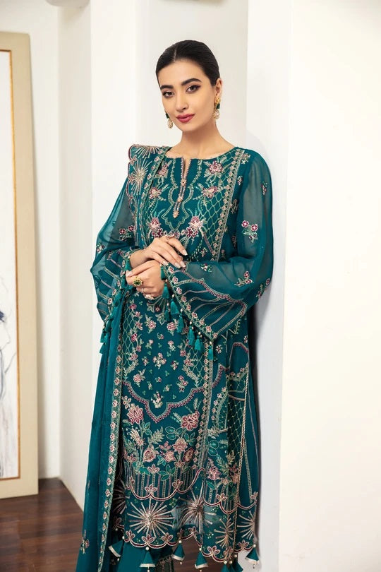 Alizeh Fashion By Bilal's Embroidered Chiffon Collection 2021 -100% Original Guaranteed