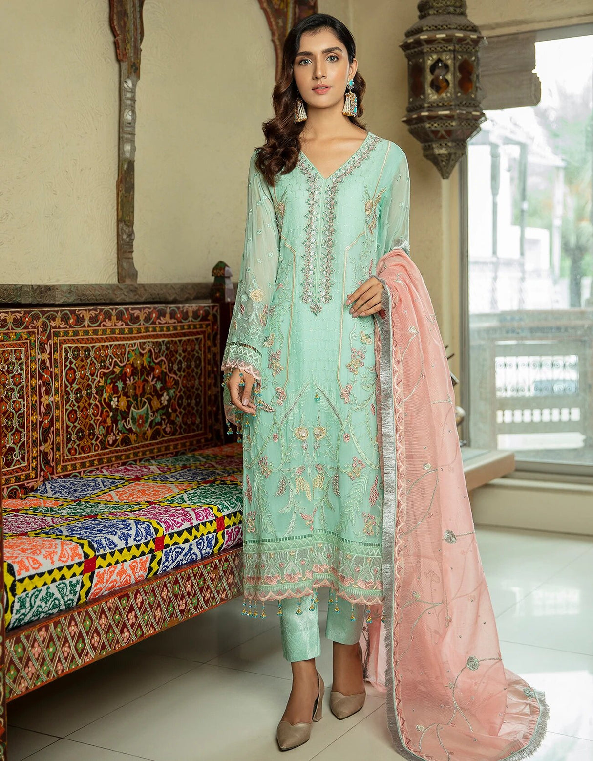 Le Festa by Emaan Adeel Chiffon Collection -100% Original Guaranteed