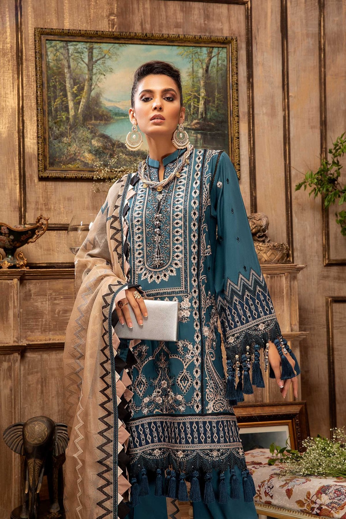 Majestic Premium Festivel Lawn Collection by Adan’s Libas 100% Original