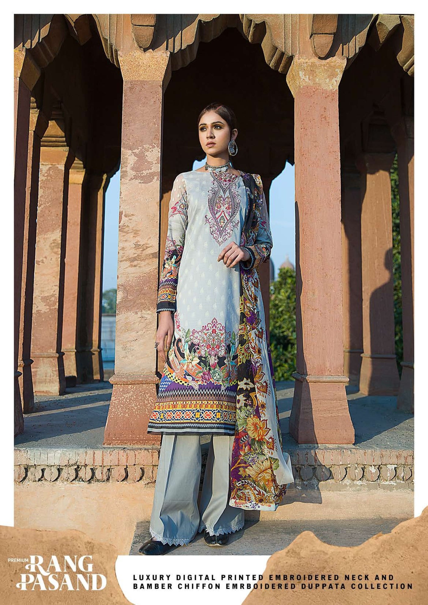 Rang Pasand Lawn Collection By Gull Jee-100% Original Guaranteed