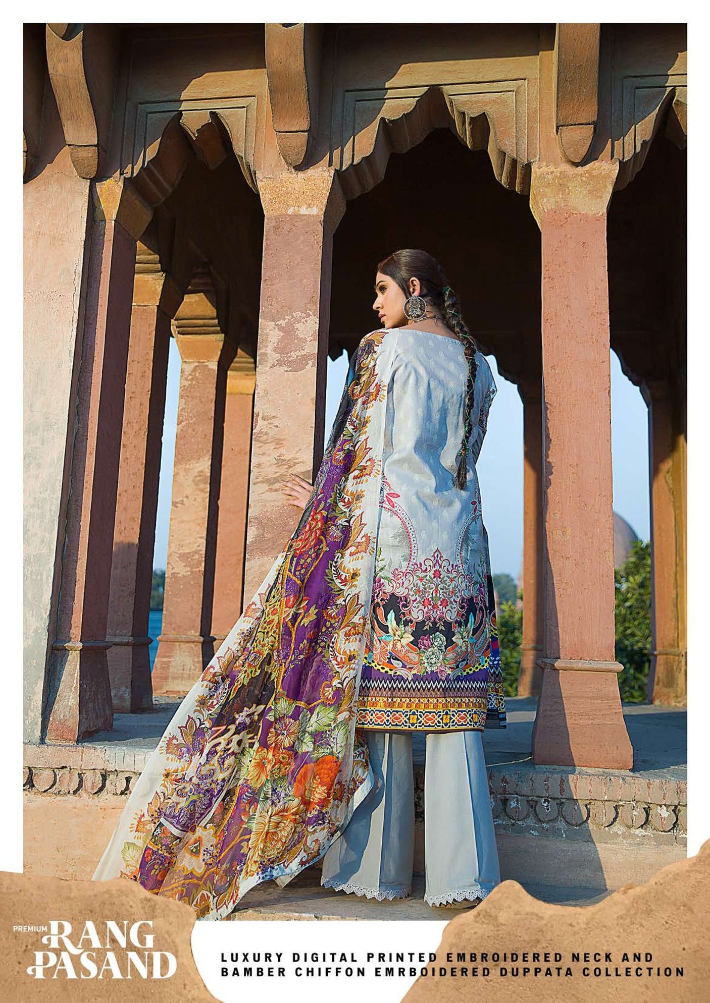 Rang Pasand Lawn Collection By Gull Jee-100% Original Guaranteed