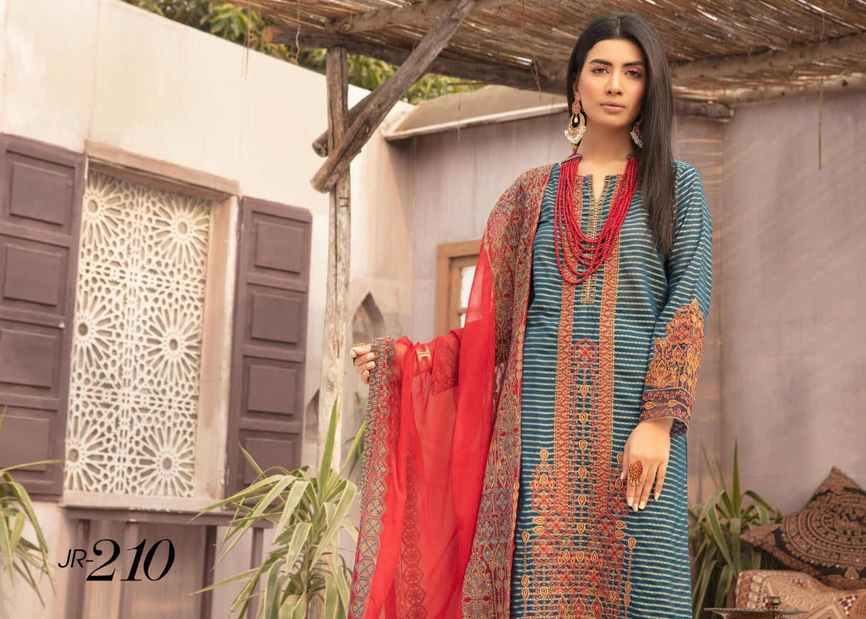NAMAEESH by Johra Embroidered Lawn Collection 2021 -100% Original Guaranteed