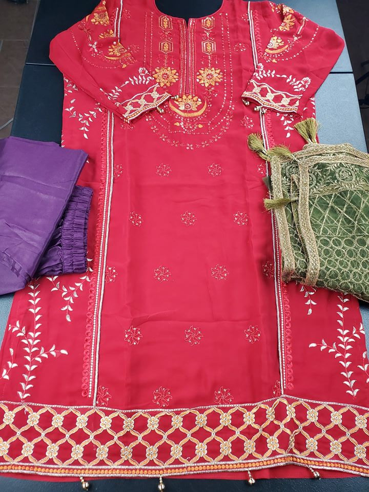 Indian Made Stitched Salwar Kameez