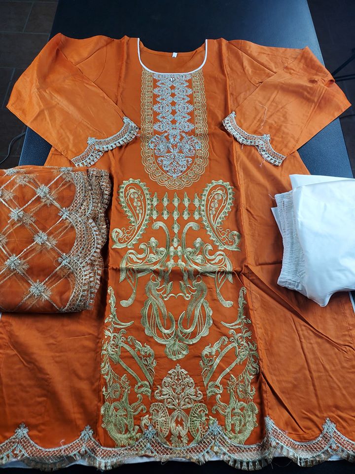 Indian Made Cotton Stitched Salwar Kameez