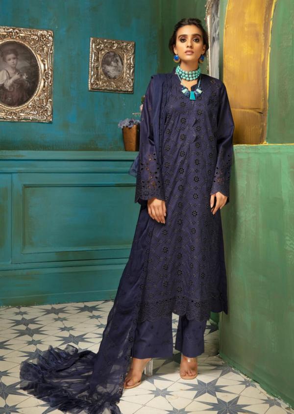 ANIYAH by Johra Embroidered Lawn Collection 2021 -100% Original Guaranteed