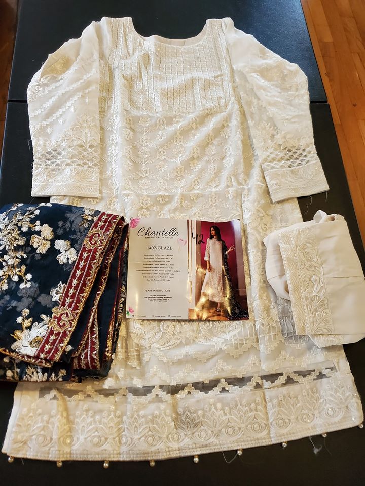 Pakistani Stitched Embroidery Party Wear Dresses Ready To Ship