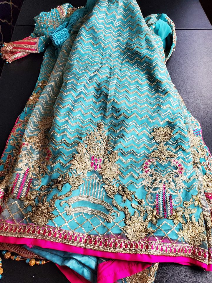 Pakistani Stitched Embroidery Party Wear Dresses Ready To Ship