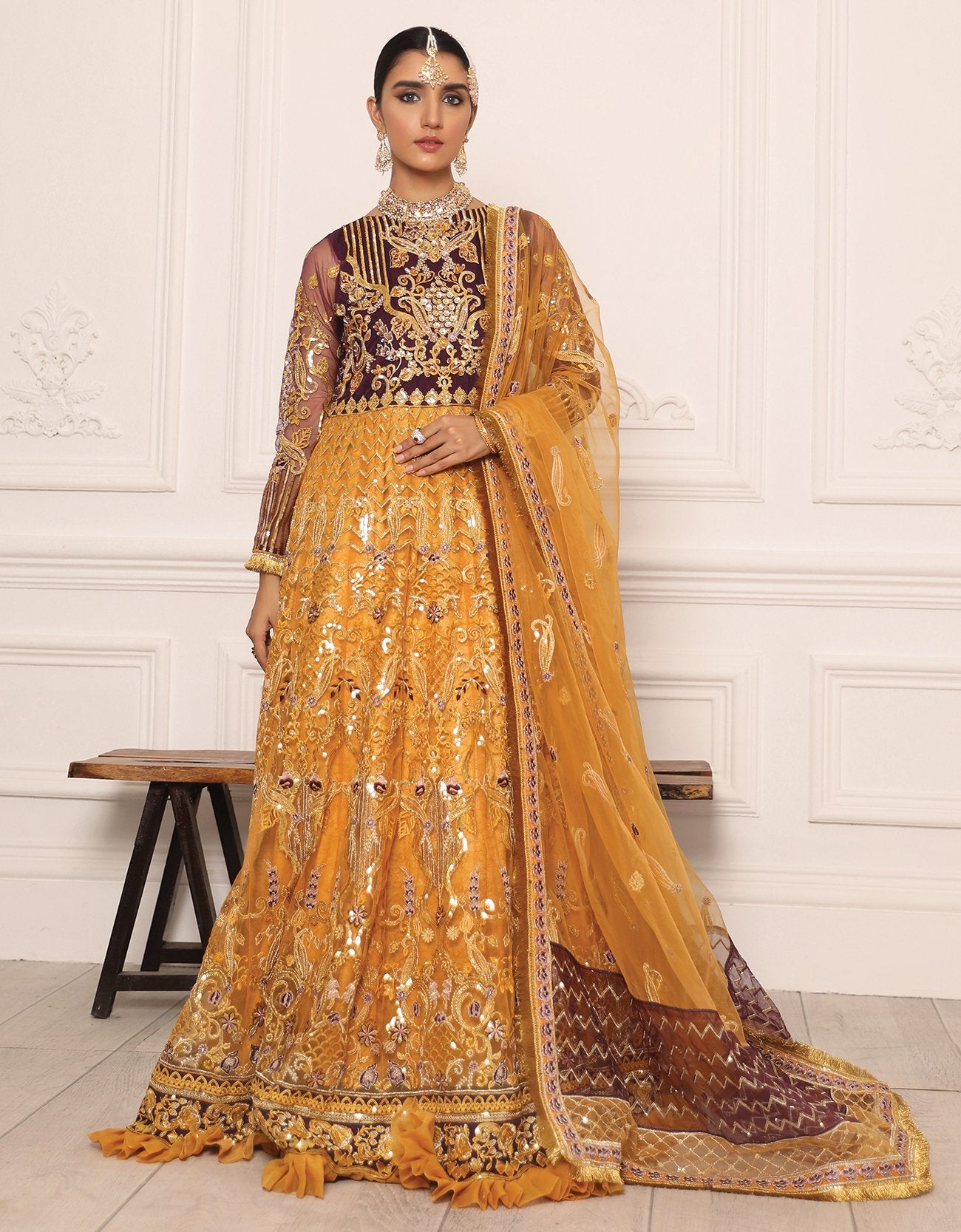 Emaan Adeel Luxury Chiffon Collection -100% Original Guaranteed