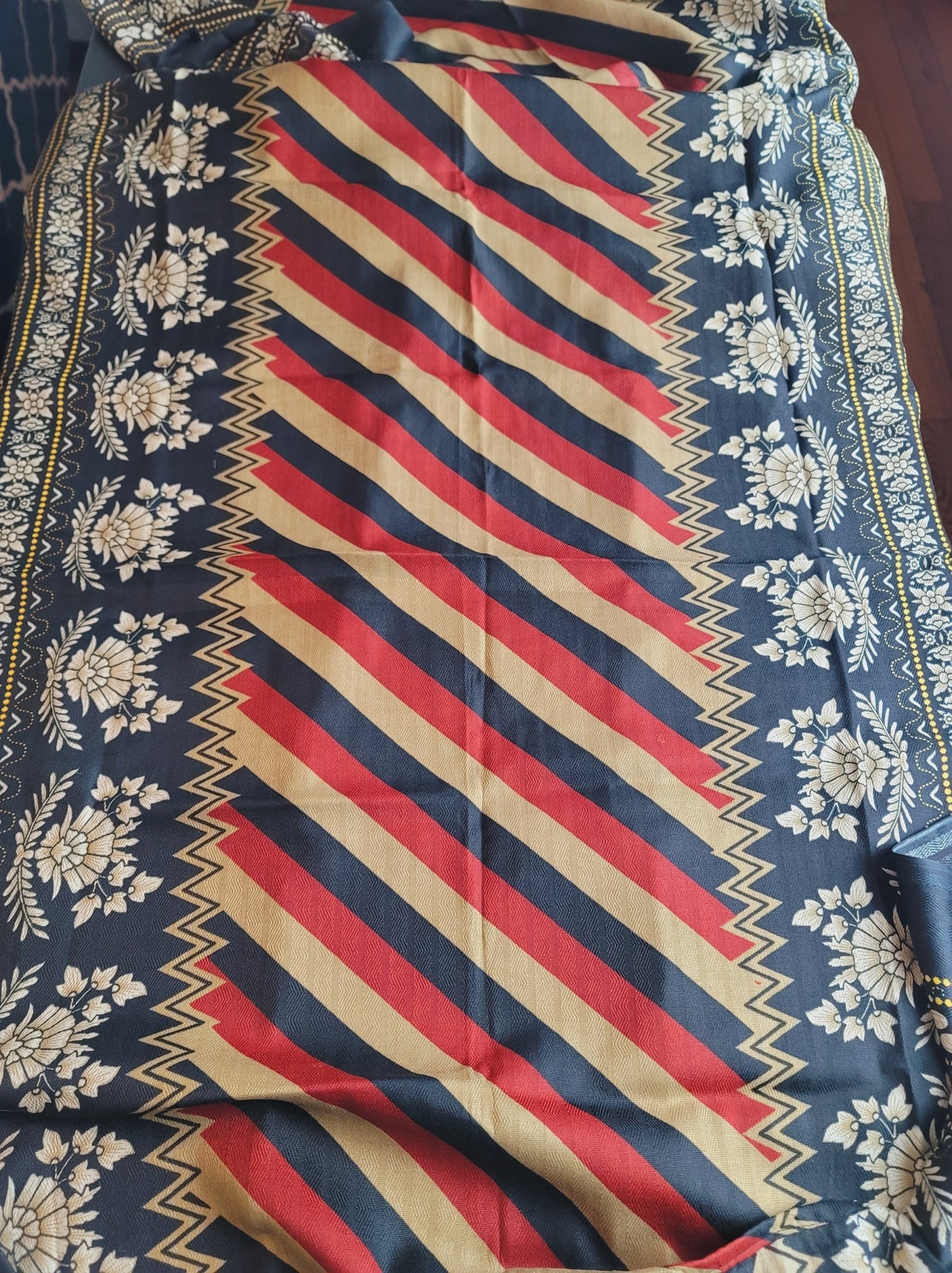 Pakistani Linen Embroidered Salwar kameez Ready To Ship