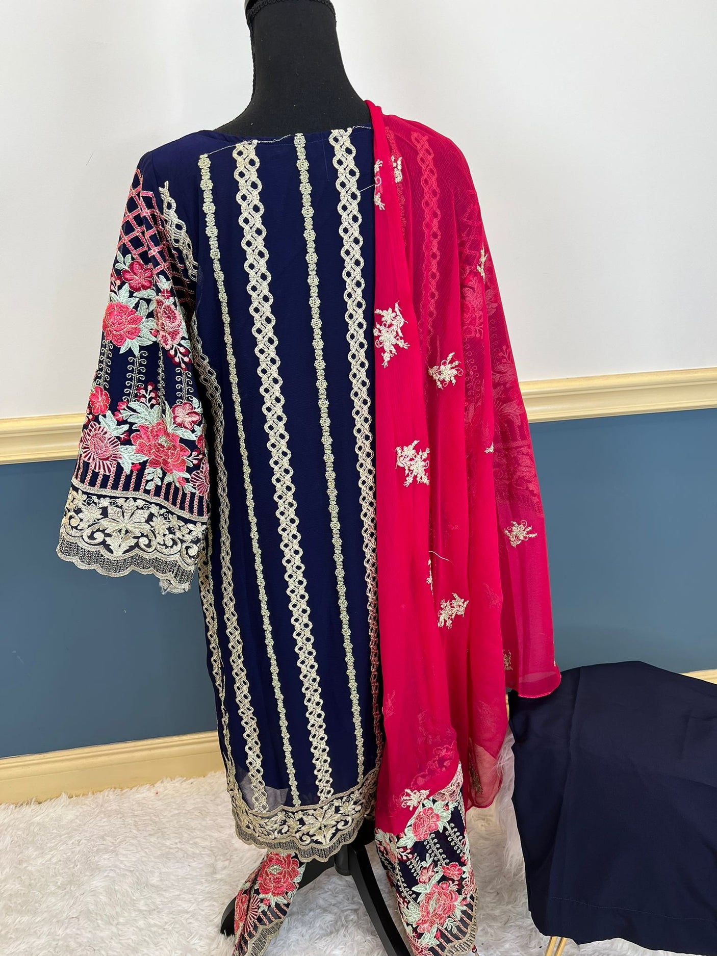 Pakistani Embroidered Party wear Ready To Ship