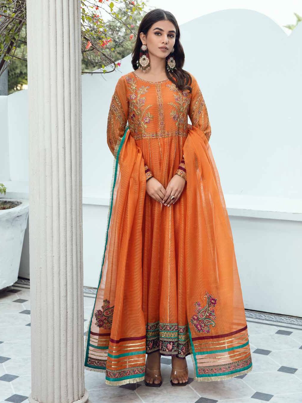 Aarzo by Charizma Premium Embroidered Luxury Chiffon Collection 100% Original