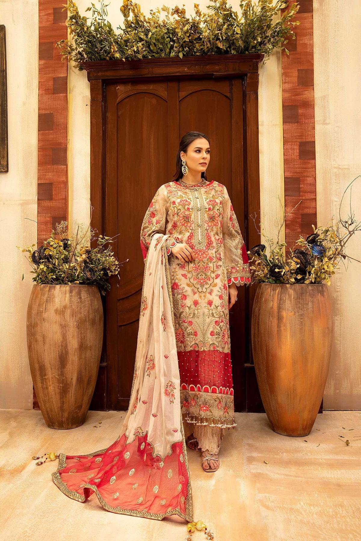 Lamore Organza Collection by Adan’s Libas Chiffon Collection -100% Original Guaranteed