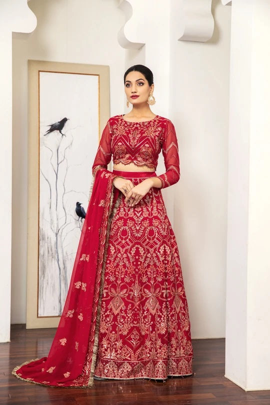 Alizeh Fashion By Bilal's Embroidered Chiffon Collection 2021 -100% Original Guaranteed