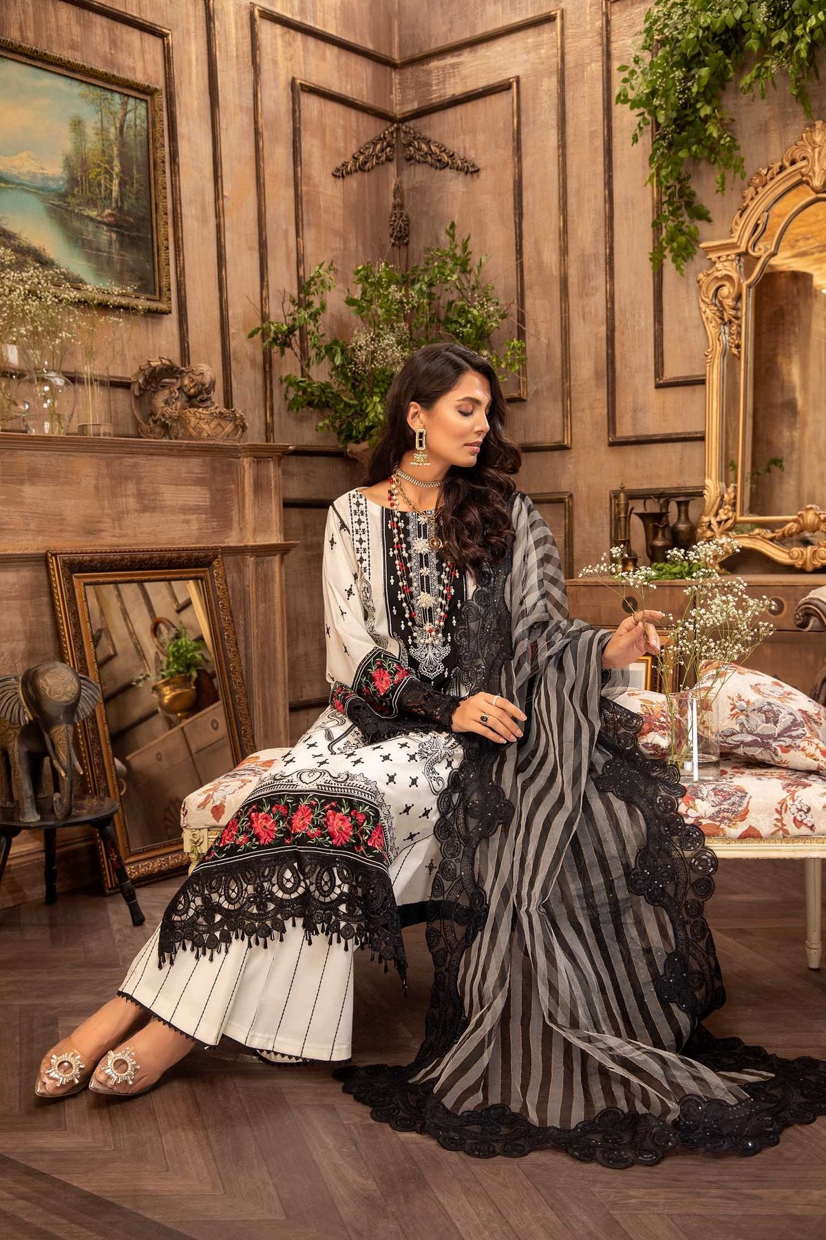 Majestic Premium Festivel Lawn Collection by Adan’s Libas-100% Original Guaranteed