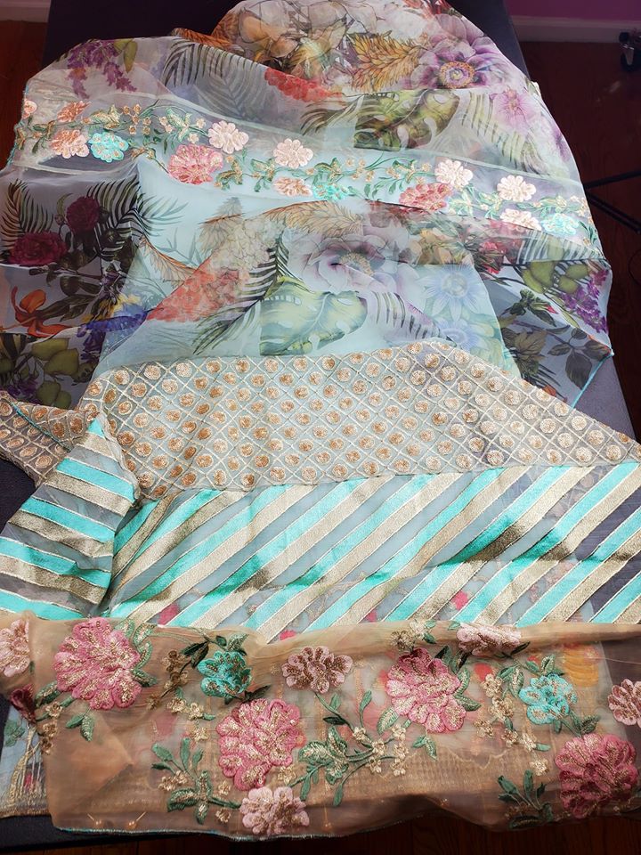 Pakistani Stitched Embroidery Party Wear Dresses Ready To Ship