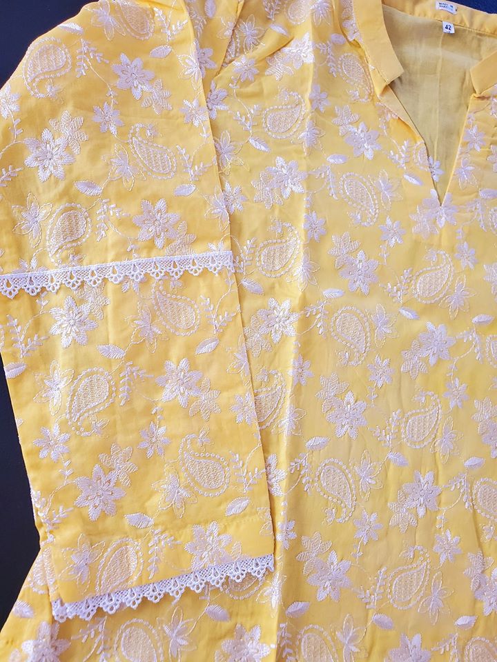 Pakistani Stitched Embroidery Lawn Suit Ready To Ship