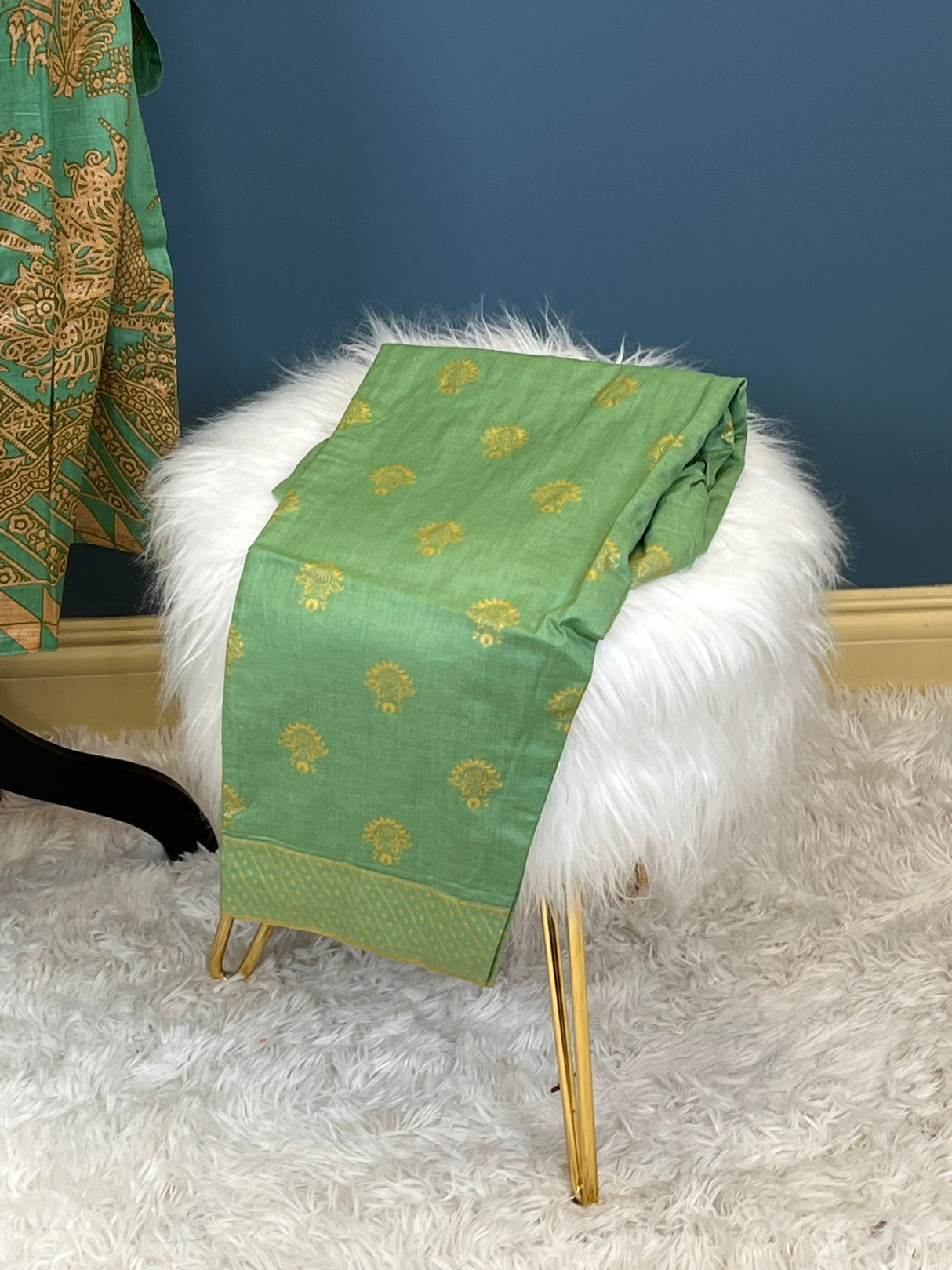 Indian Cotton Stitched Embroidery Suit Ready To Ship