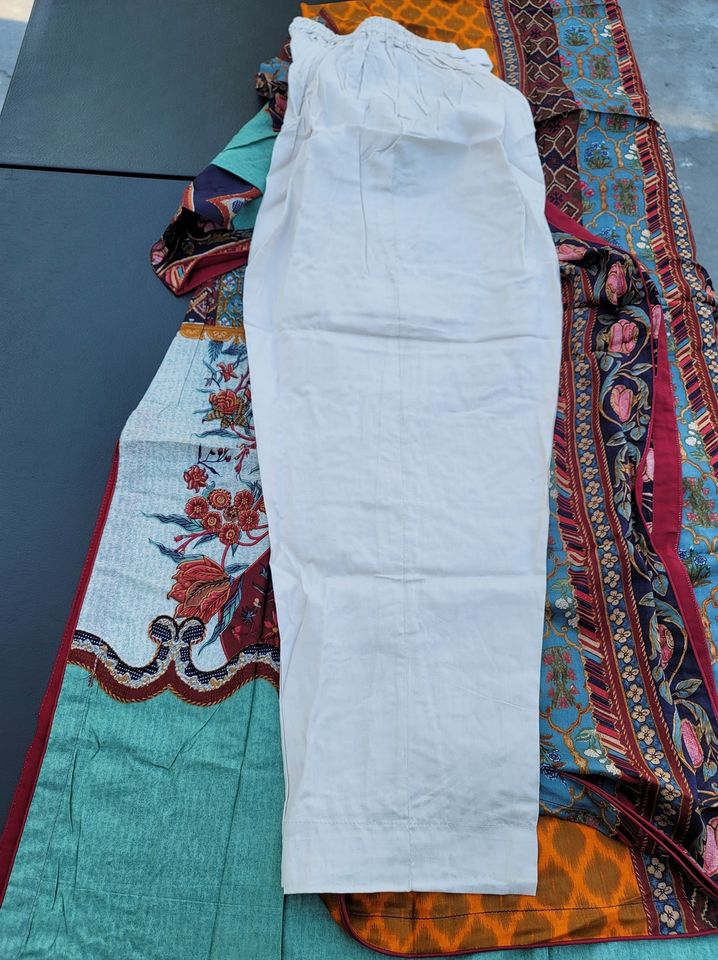 Pakistani Stitched Embroidery Lawn Suit Ready To Ship