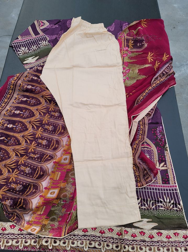 Pakistani Stitched Embroidery Lawn Suit Ready To Ship