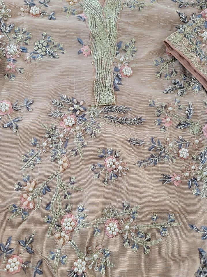 Pakistani Stitched Embroidery Party Wear Dresses Ready To Ship