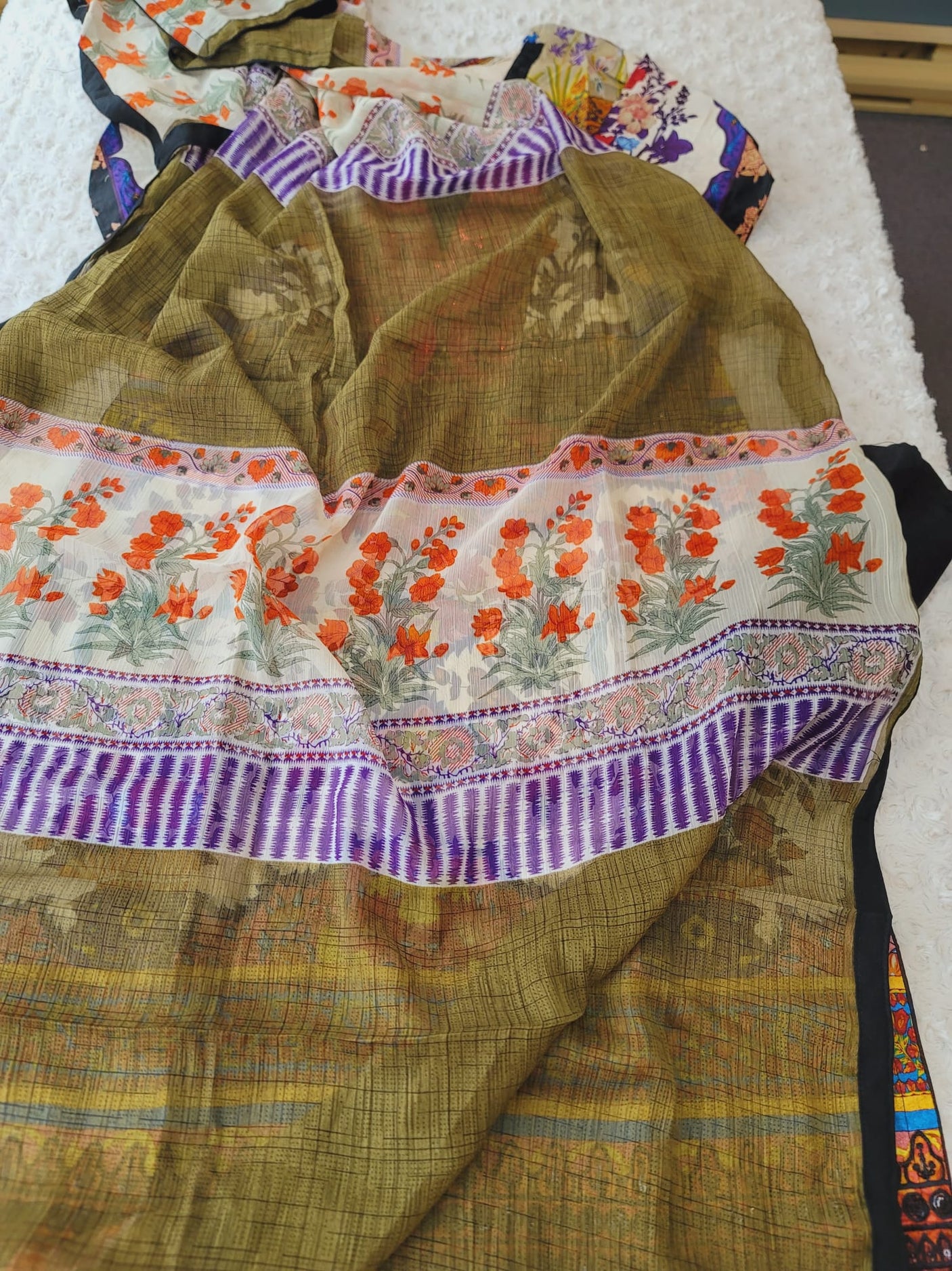 Pakistani Stitched lawn Embroidered Salwar kameez ready to ship