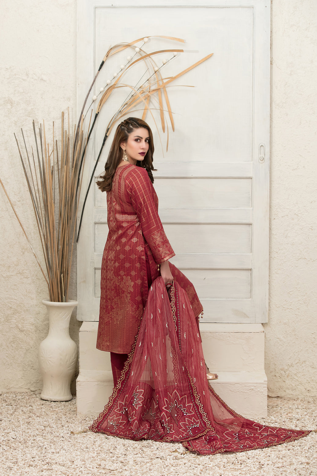 Giselle Printed And Embroidered Lawn Collection By Tawakkal 100% Original