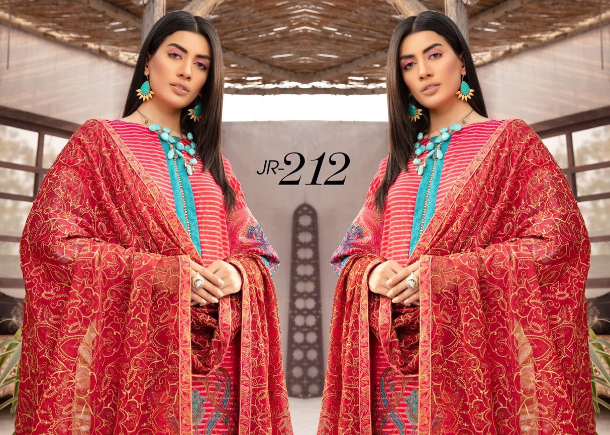 NAMAEESH by Johra Embroidered Lawn Collection 2021 -100% Original Guaranteed