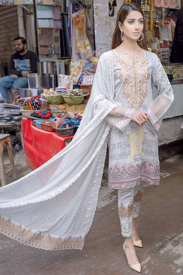 Johra Marry Gold Emb Swiss-100% Original Guaranteed