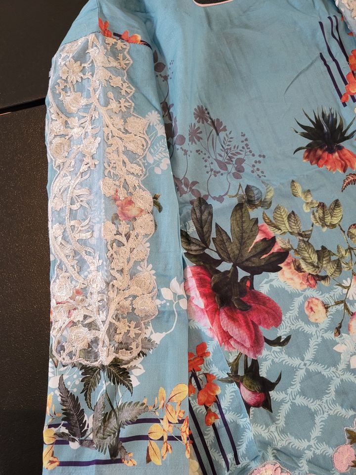 Pakistani Stitched Embroidery Lawn Suit Ready To Ship