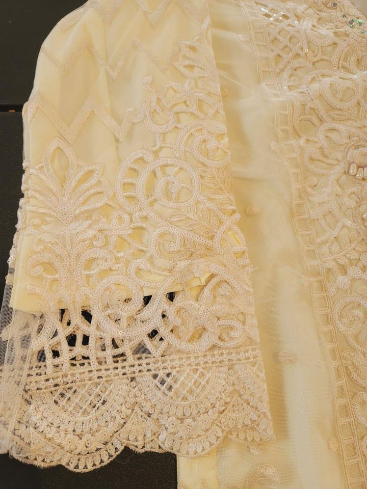 Pakistani Stitched Embroidery Party Wear Dresses Ready To Ship