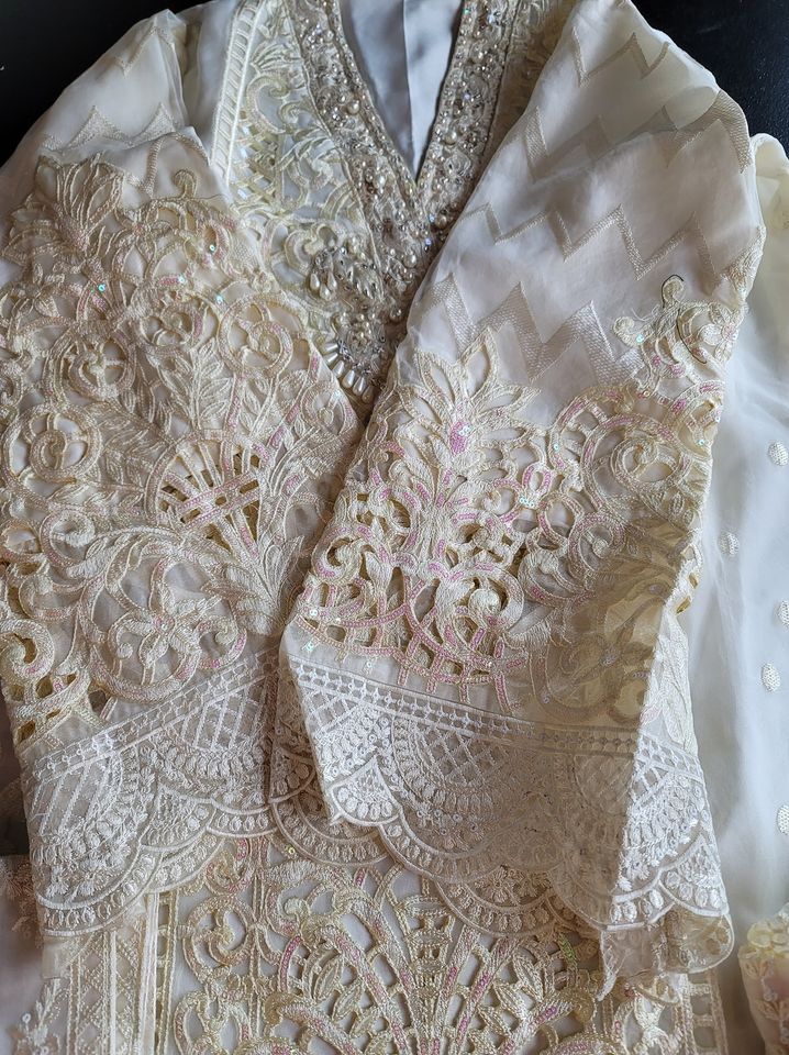 Pakistani Stitched Embroidery Party Wear Dresses Ready To Ship