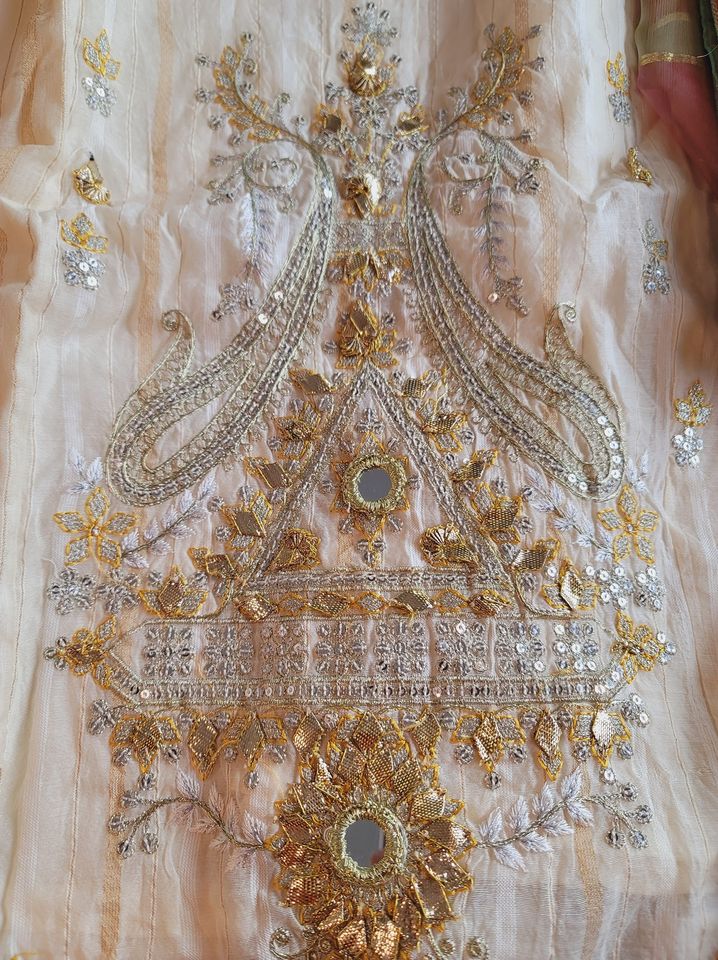 Pakistani Stitched Embroidery Party Wear Dresses Ready To Ship