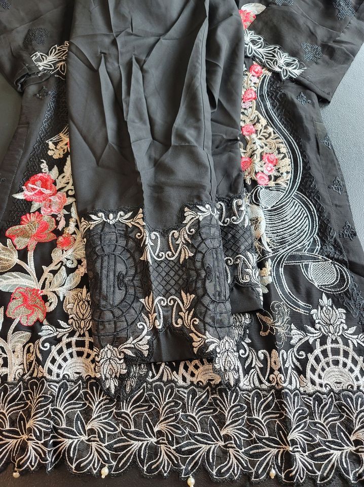 Pakistani Stitched Embroidery Party Wear Dresses Ready To Ship