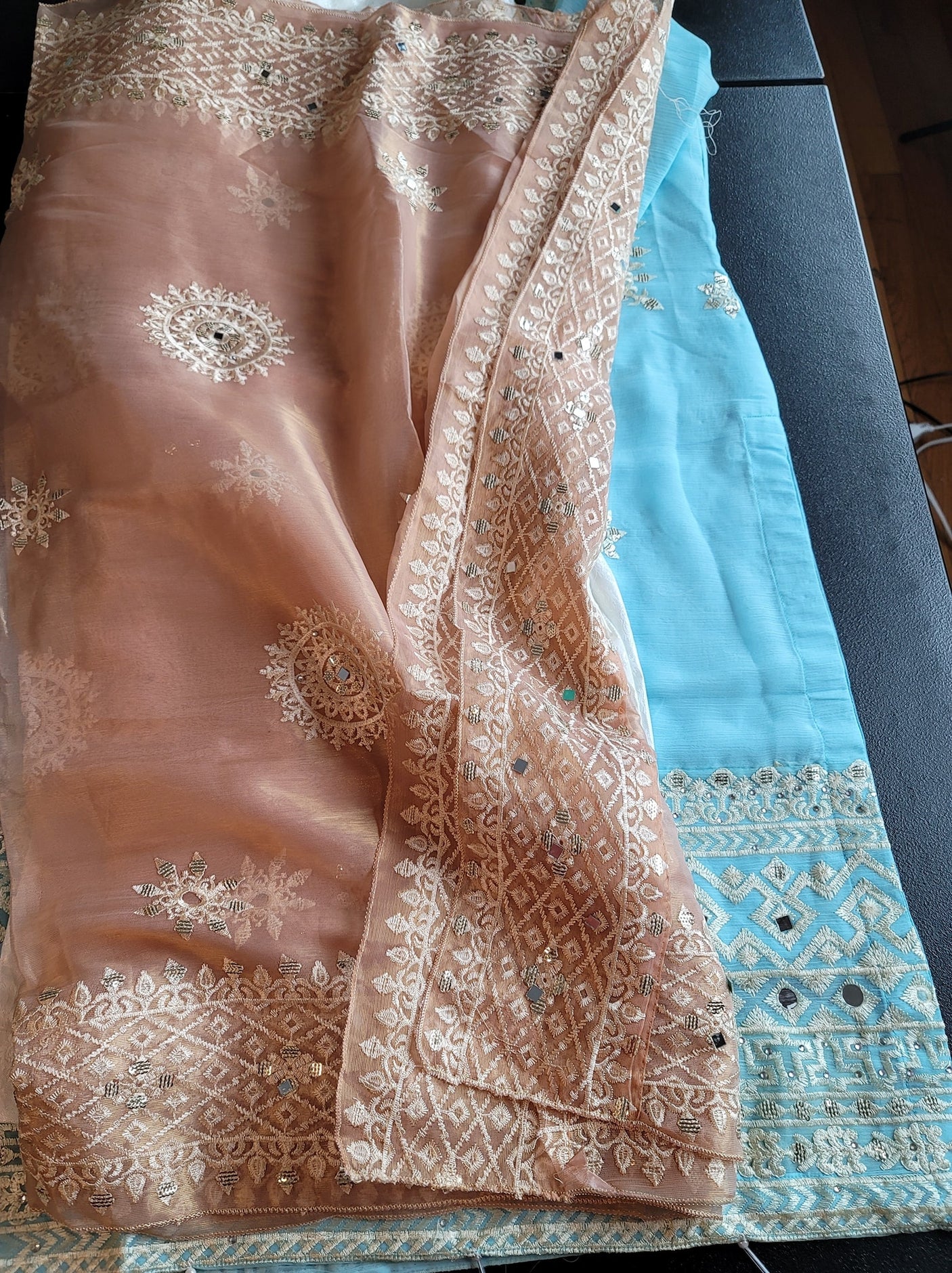 Pakistani Stitched Embroidery Party Wear Dresses Ready To Ship