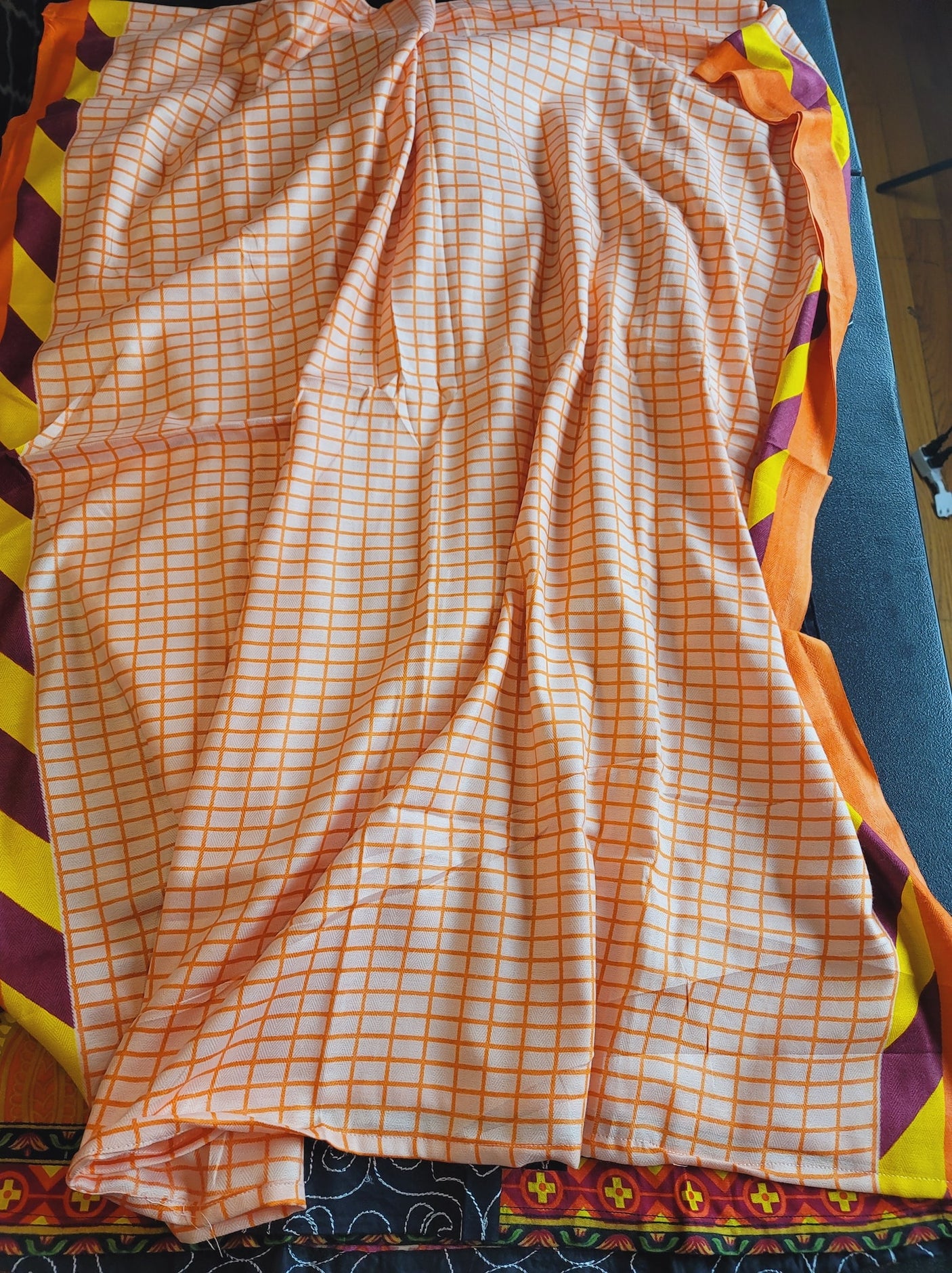 Pakistani linen Embroidered Salwar kameez Ready To Ship