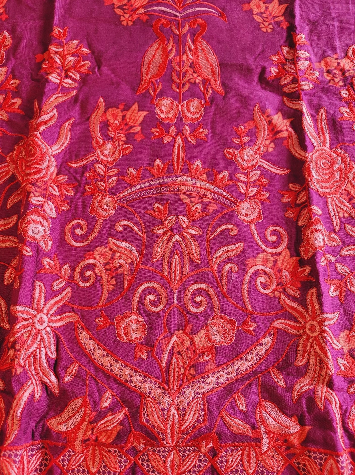 Pakistani linen Embroidered Salwar kameez Ready To Ship