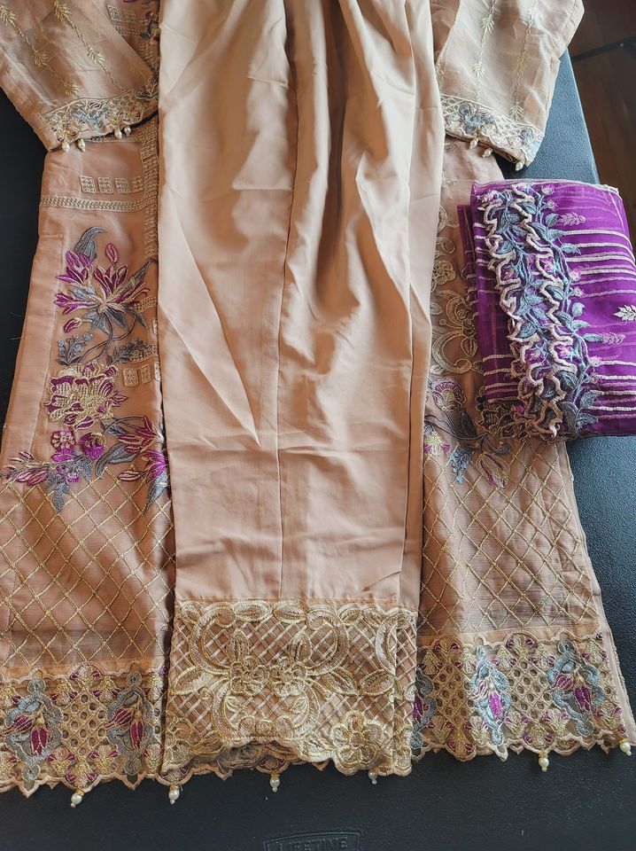 Pakistani Stitched Embroidery Party Wear Dresses Ready To Ship