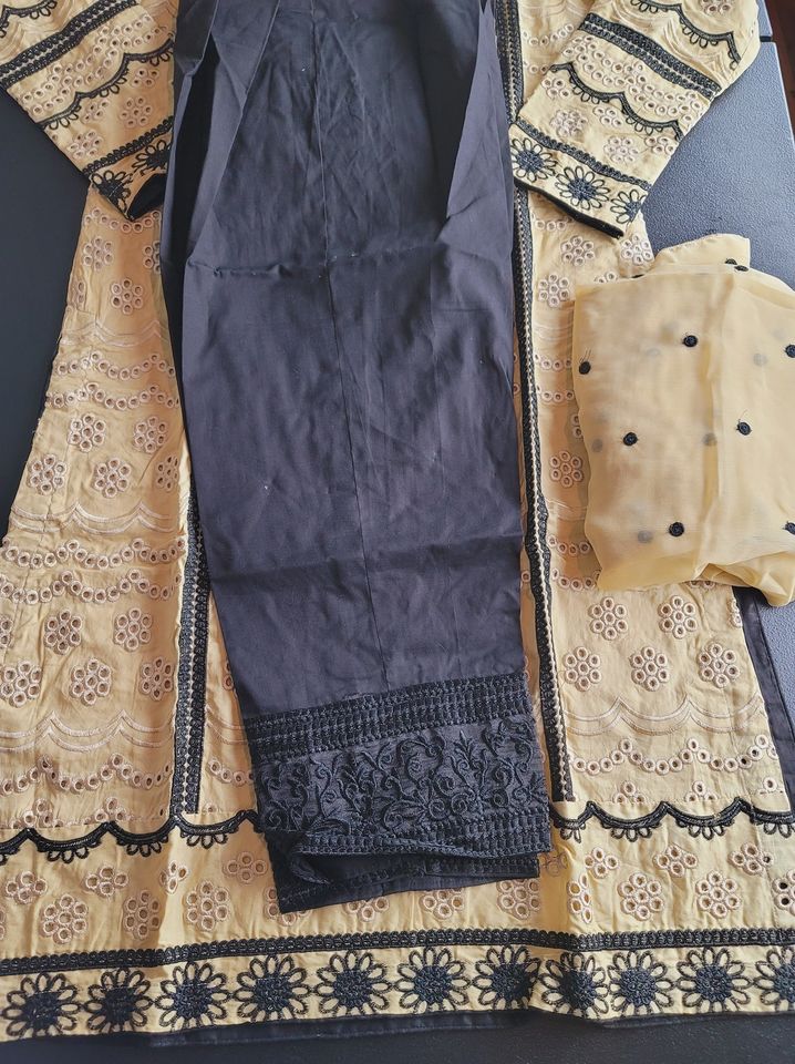 Pakistani Stitched Embroidery Lawn Suit Ready To Ship