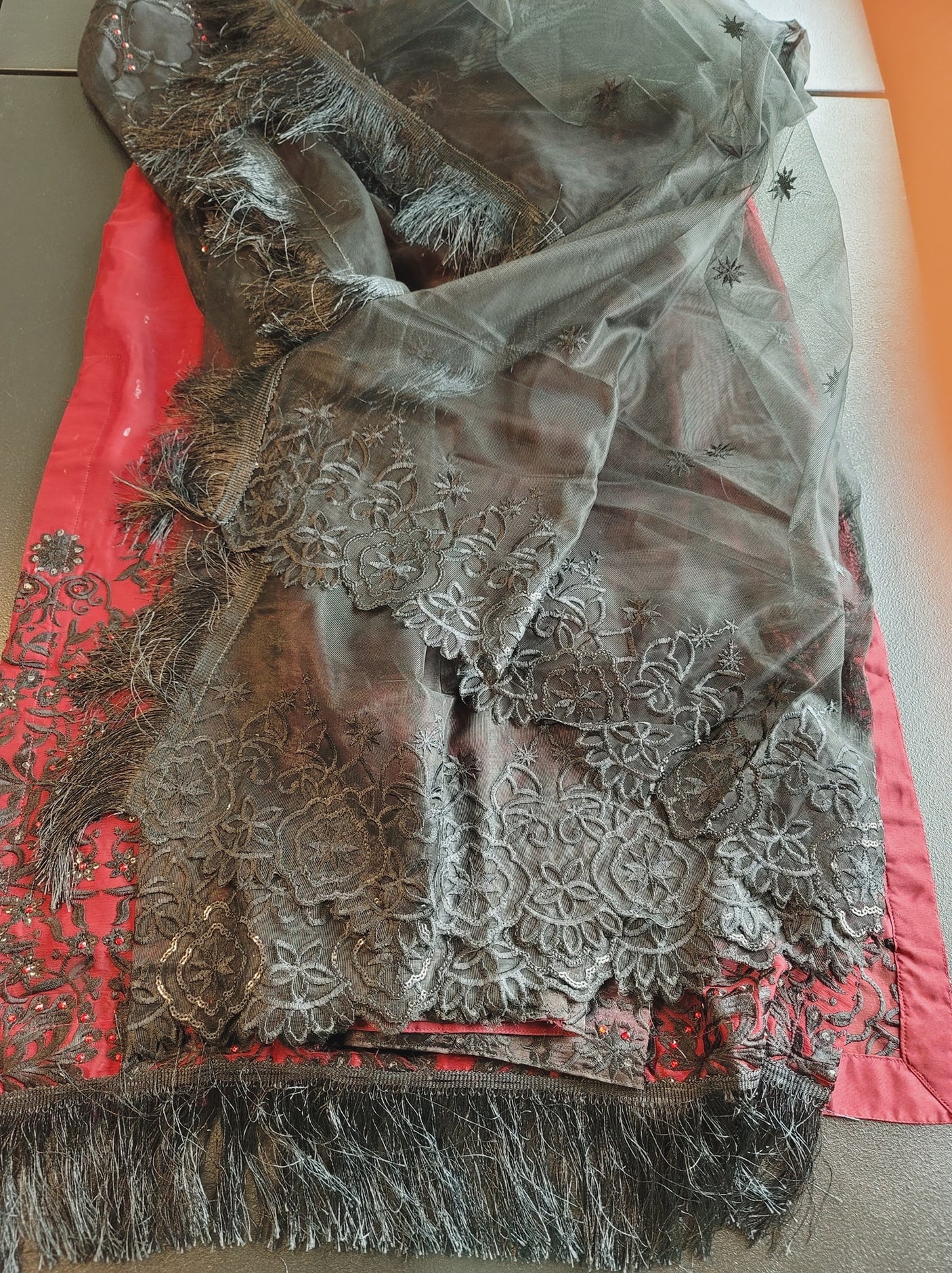 Pakistani Stitched Embroidery Party Wear Dresses Ready To Ship