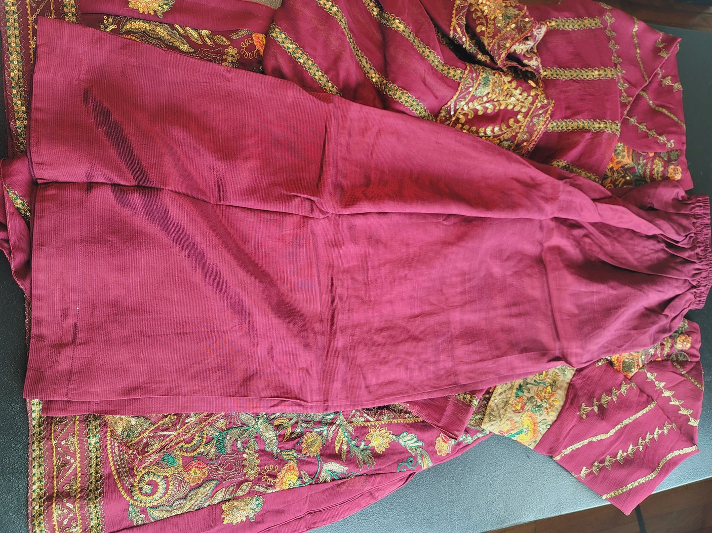 Pakistani Stitched Embroidery Party Wear Dresses Ready To Ship